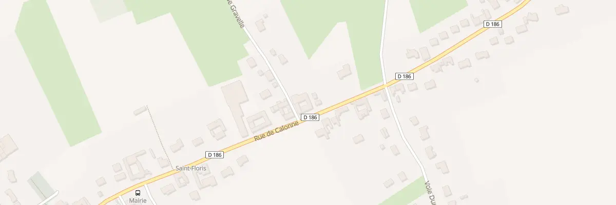 Plan du 429 Rue de Calonne à Saint-Floris