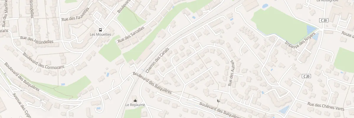 Plan du 58 Rue des Aulnes à Onet-le-Château