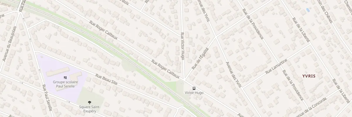 Plan du 34 Rue Victor Hugo à Noisy-le-Grand