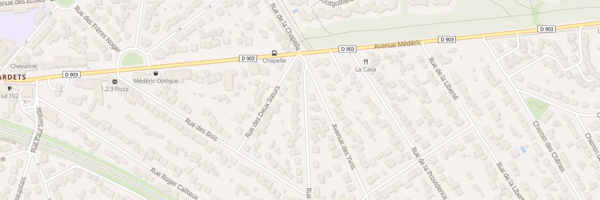 Plan du 8 Rue Victor Hugo à Noisy-le-Grand