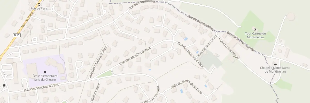 Plan du 26 Rue des Moulins à Vent à Saint-Witz