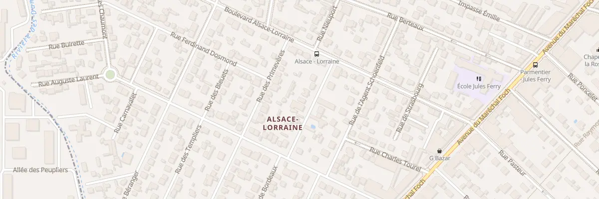 Plan du 12 Rue des Anémones à Chelles