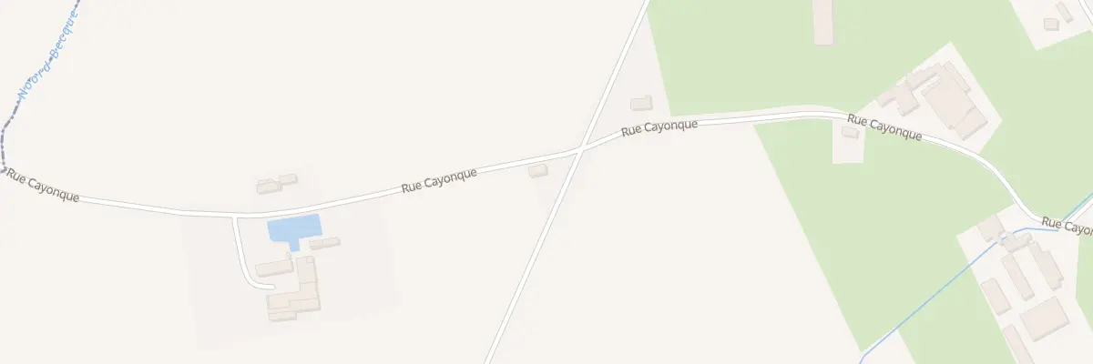 Plan du 695 Rue Cayonque à Borre