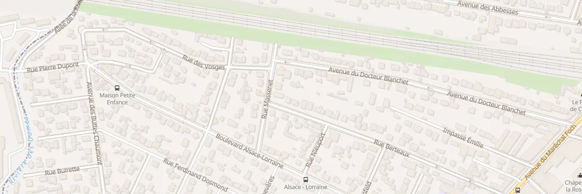 Plan du 52 Rue Berteaux à Chelles