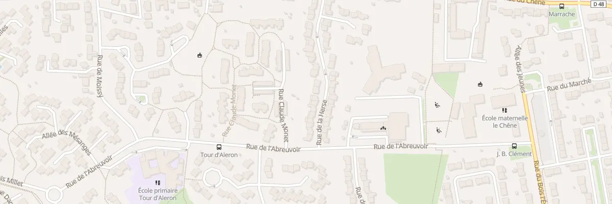 Plan du 36 Rue de la Herse à Combs-la-Ville