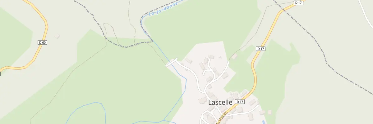 Plan du 2 Che de la Jordanne à Lascelle