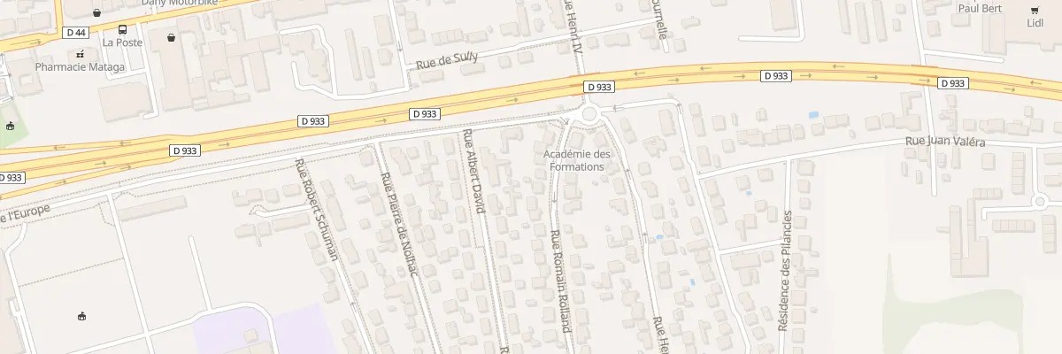 Plan du 8 Rue Romain Rolland à Vaujours