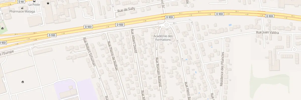 Plan du 12 Rue Romain Rolland à Vaujours