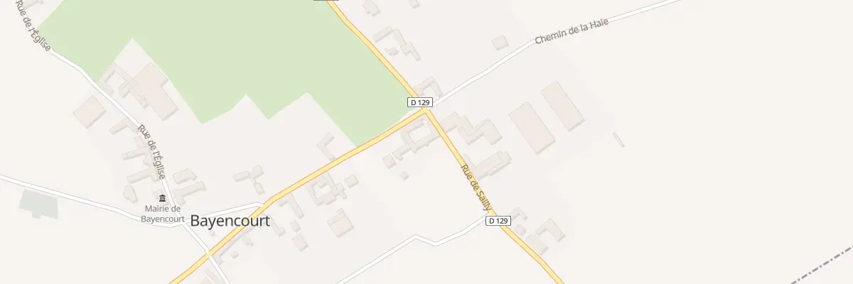 Plan du 16 Rue de Bexhill à Bayencourt