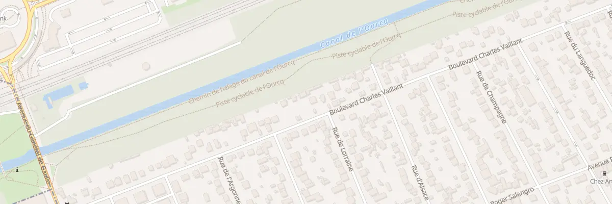 Plan du 57 Bd Charles Vaillant à Tremblay-en-France