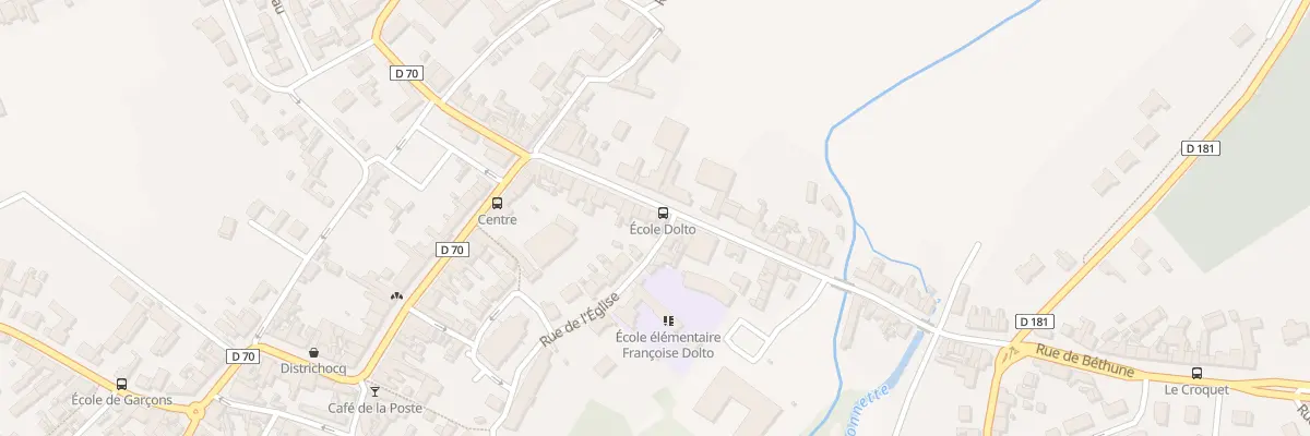 Plan du 420 Rue Principale à Chocques