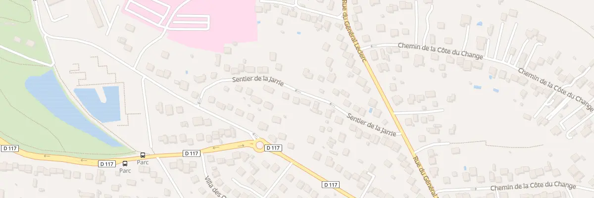 Plan du 30 Sen de la Jarrie à Montfermeil