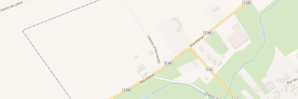 Plan du 2 Rue d’Arras à Lattre-Saint-Quentin