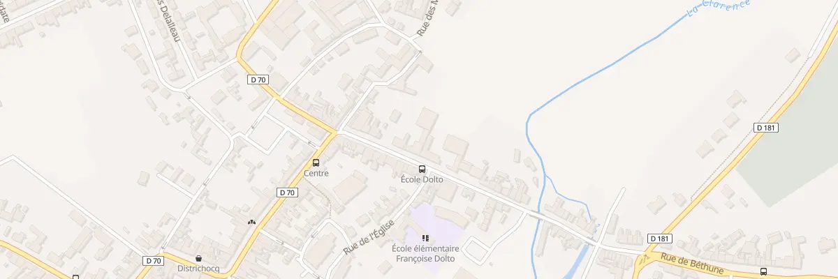 Plan du 411 Rue Principale à Chocques