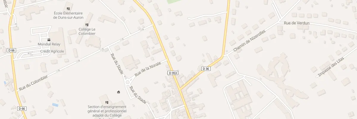 Plan du 50 Rue de l’Ermitage à Dun-sur-Auron