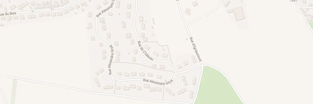 Plan du 17 Rue du Château à Marcelcave