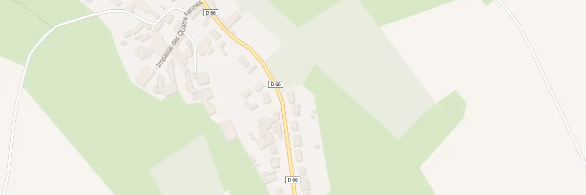 Plan du 9 Rue de Fosseux à Hauteville