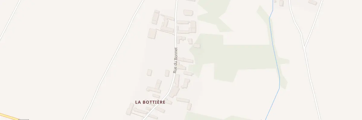 Plan du 14 Rue du Bonnet à Sceaux-du-Gâtinais