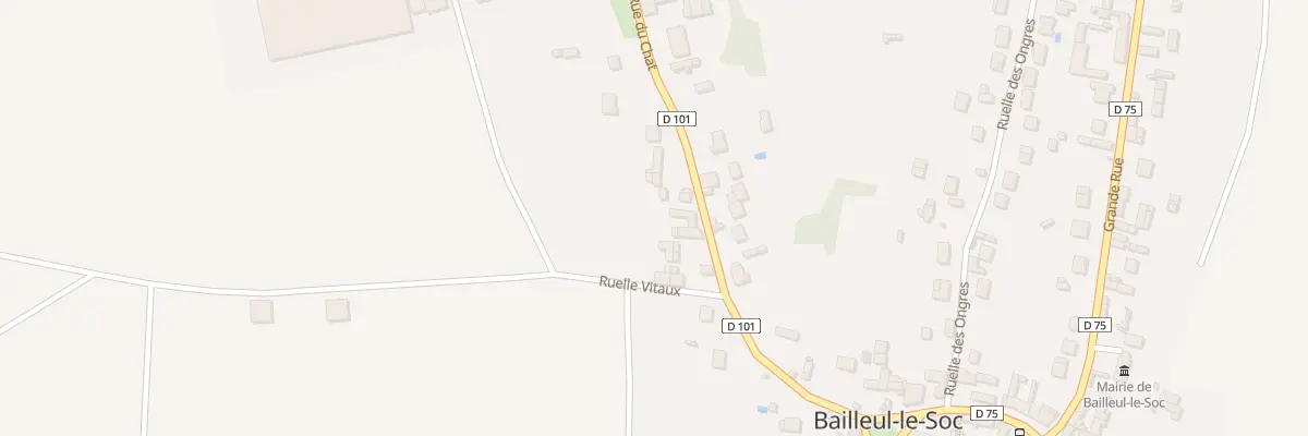 Plan du 11 Rue du Chat à Bailleul-le-Soc