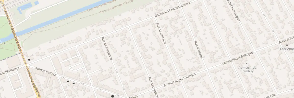 Plan du 11 Rue des Ardennes à Tremblay-en-France