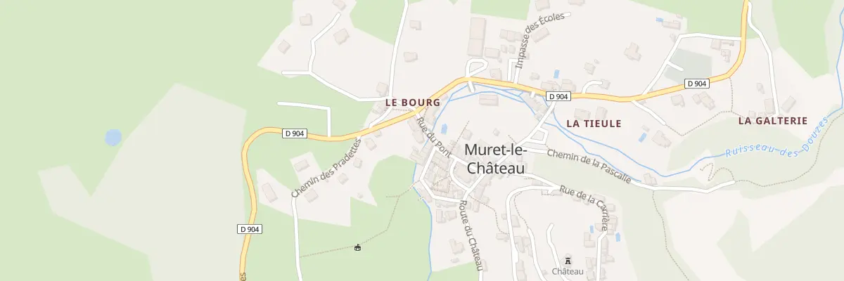 Plan du 5002 Muret à Muret-le-Château