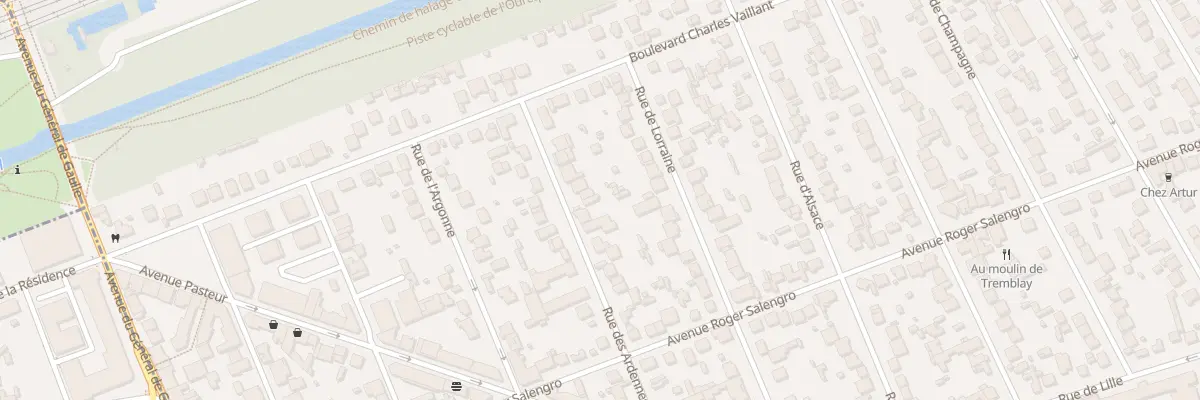Plan du 13 Rue des Ardennes à Tremblay-en-France
