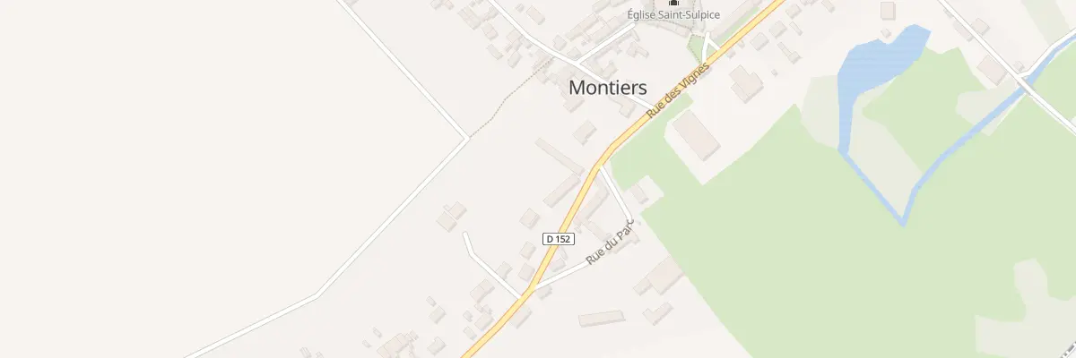 Plan du 47 Rue des Vignes à Montiers