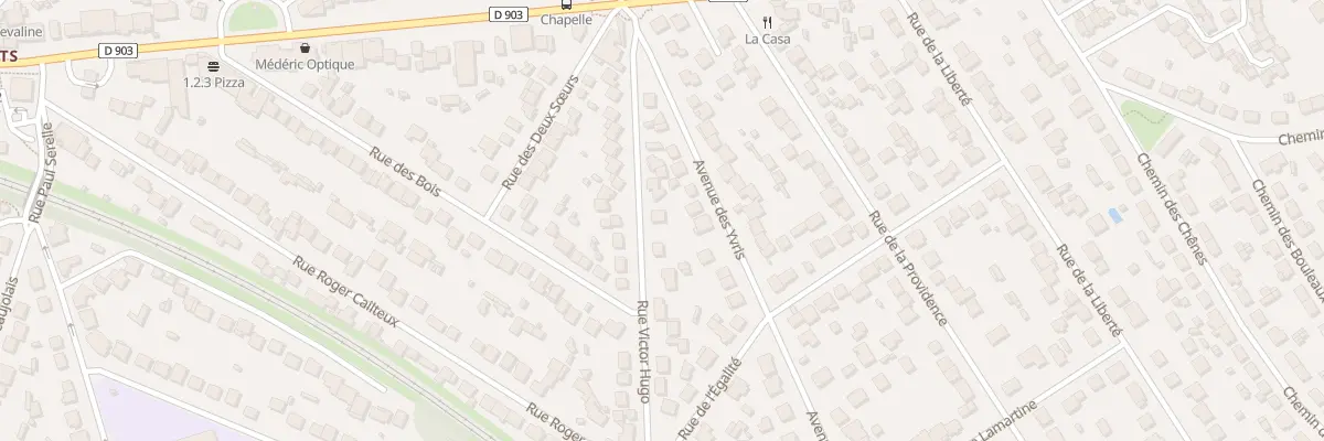 Plan du 11 Rue Victor Hugo à Noisy-le-Grand