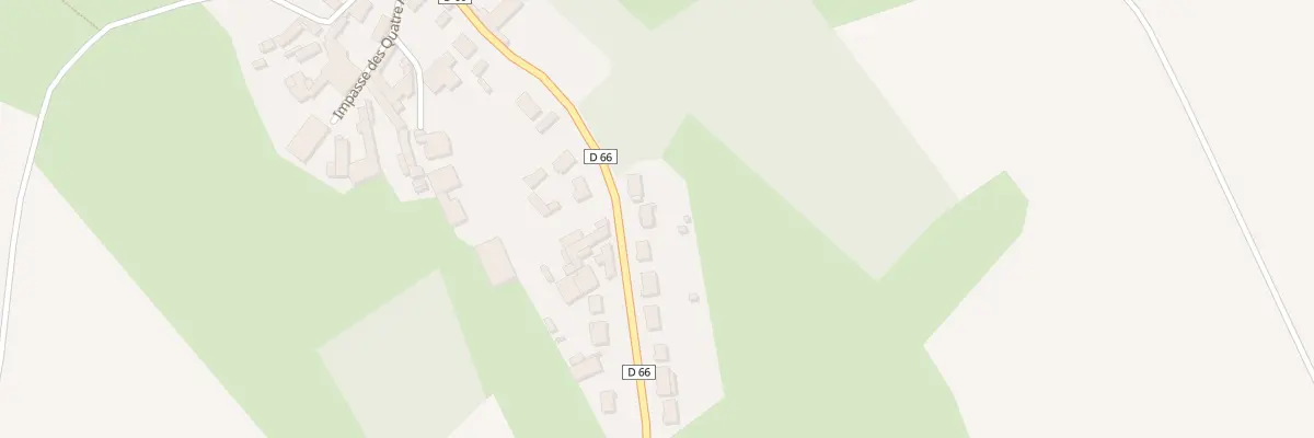Plan du 11 Rue de Fosseux à Hauteville