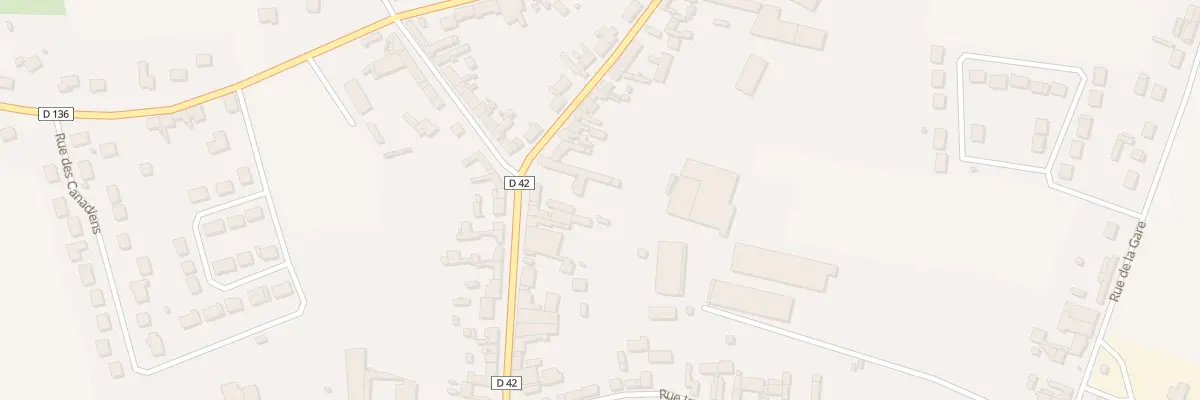 Plan du 22 Rue Saint Marcel à Marcelcave