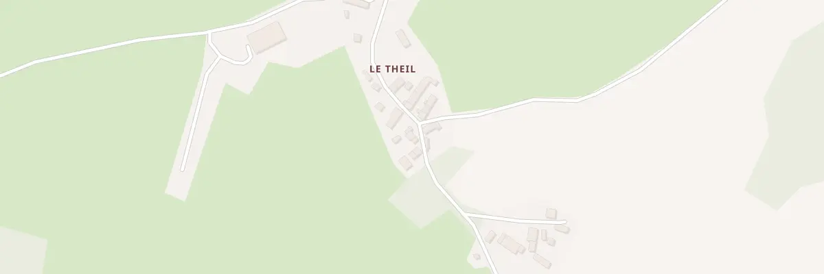 Plan du 5087 Le Theil à Château-sur-Cher