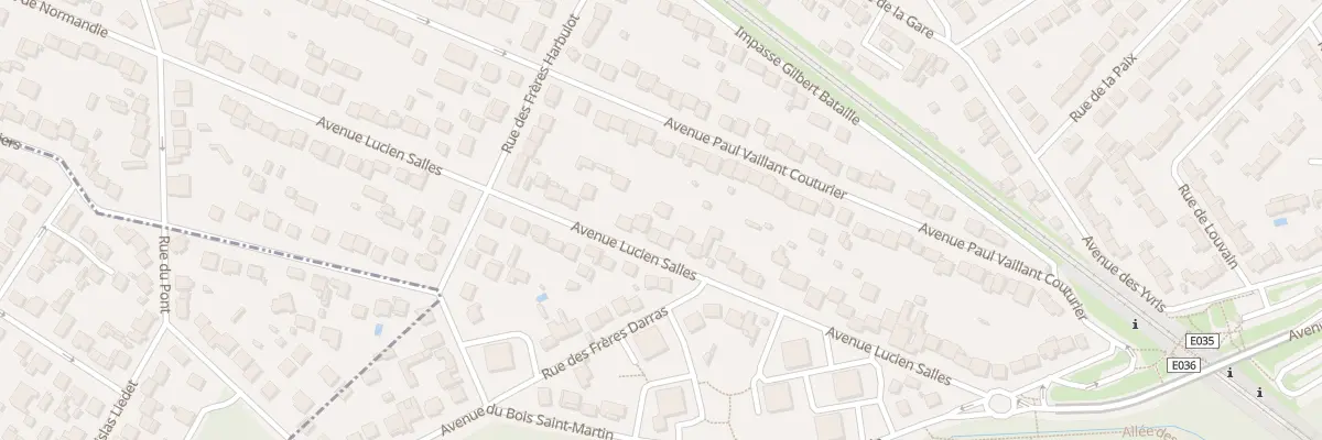 Plan du 43 Av Lucien Salles à Noisy-le-Grand
