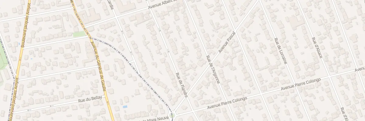 Plan du 73 Rue de Flandre à Tremblay-en-France