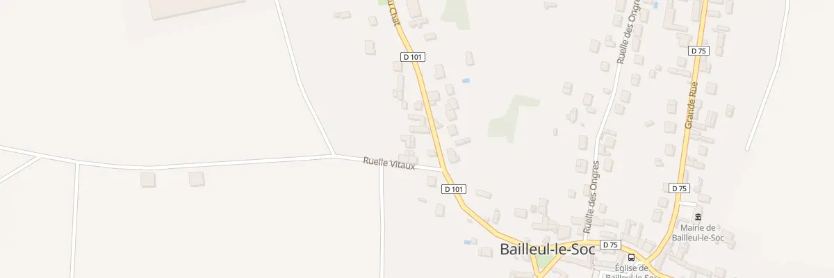 Plan du 9 Rue du Chat à Bailleul-le-Soc