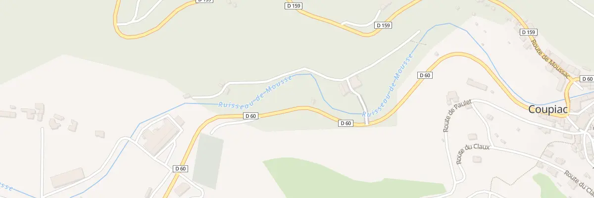 Plan du 5302 Paulet à Coupiac