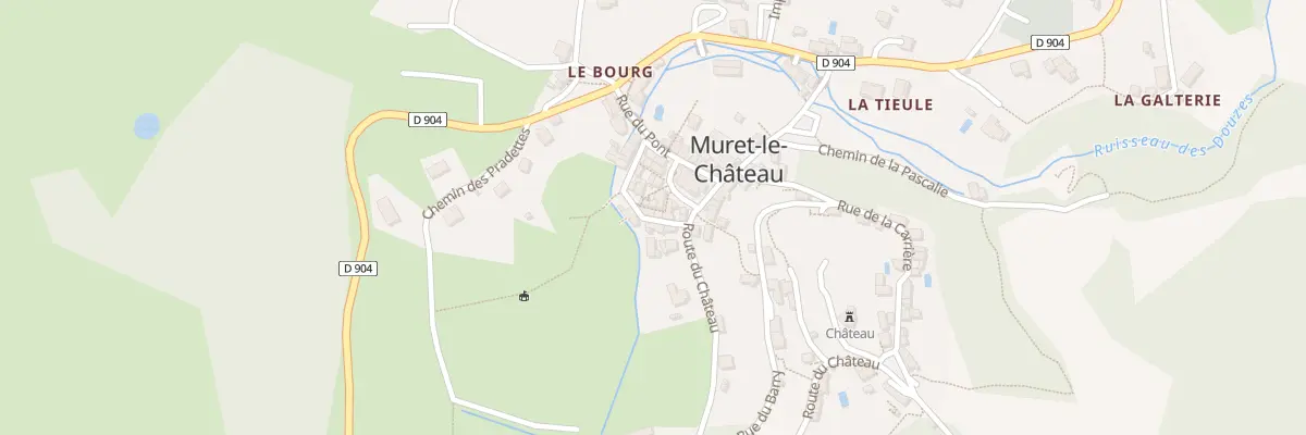 Plan du 5037 Muret à Muret-le-Château