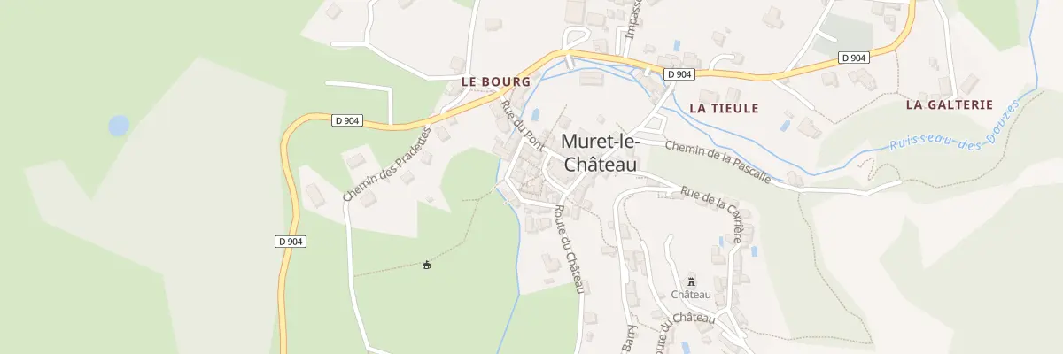 Plan du 5271 La Bourgade à Muret-le-Château