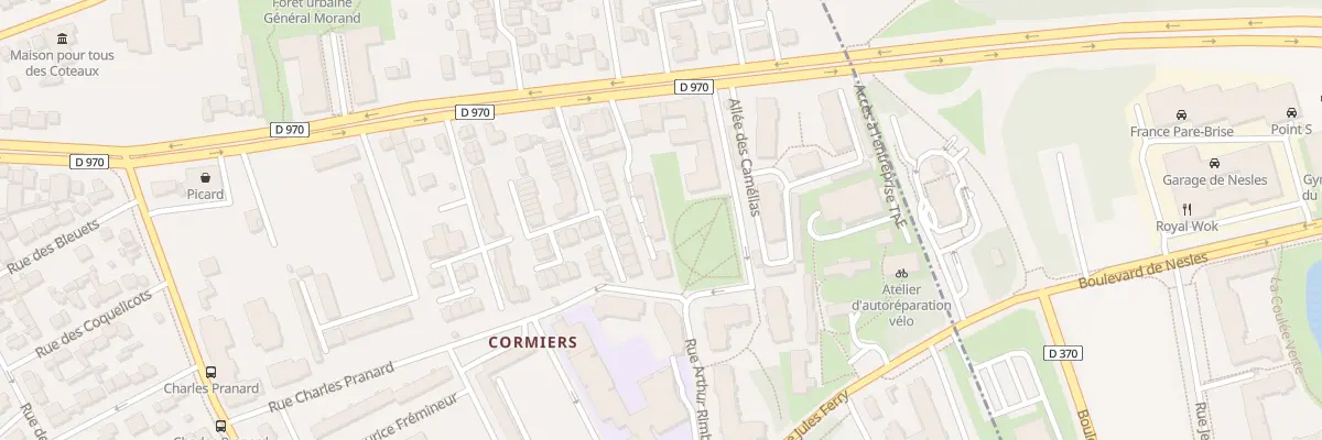 Plan du 190 Av Emile Cossonneau à Noisy-le-Grand