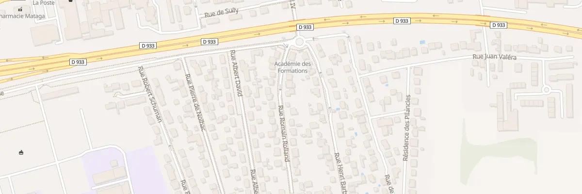 Plan du 11 Rue Romain Rolland à Vaujours