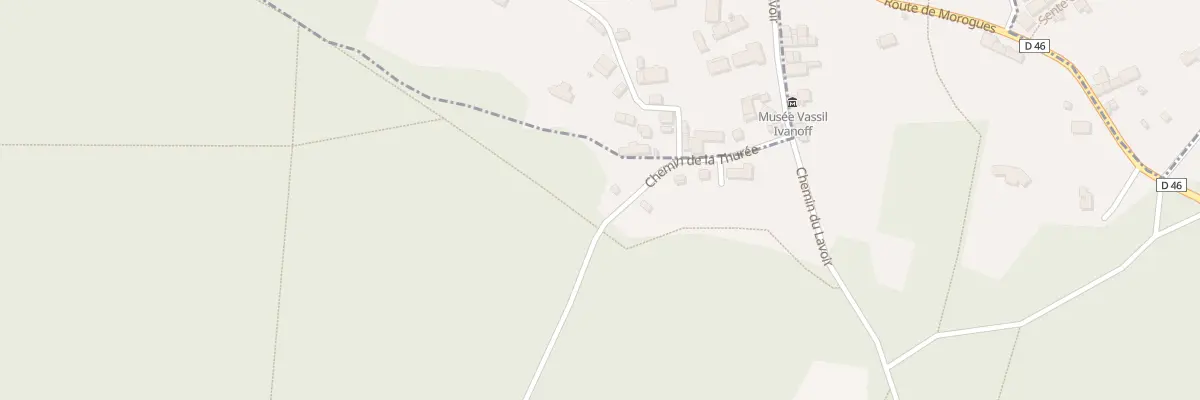 Plan du 12 Che de la Thuree à Morogues