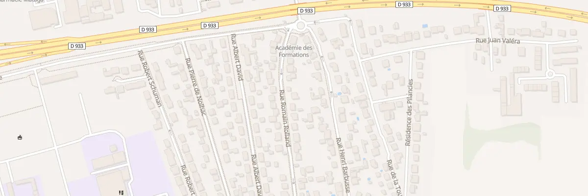 Plan du 13 Rue Romain Rolland à Vaujours
