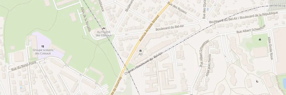 Plan du 59 Av Aristide Briand à Gournay-sur-Marne