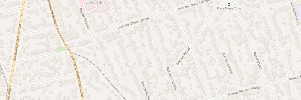 Plan du 68 Rue de l’Argonne à Tremblay-en-France