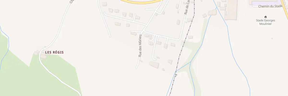 Plan du 299 Camproux à Sauveterre