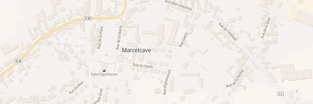 Plan du 4 Rue du Huit Mai à Marcelcave