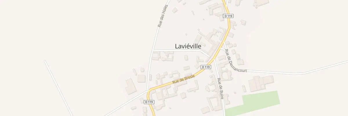 Plan du 4 Rle La Ruelle à Laviéville