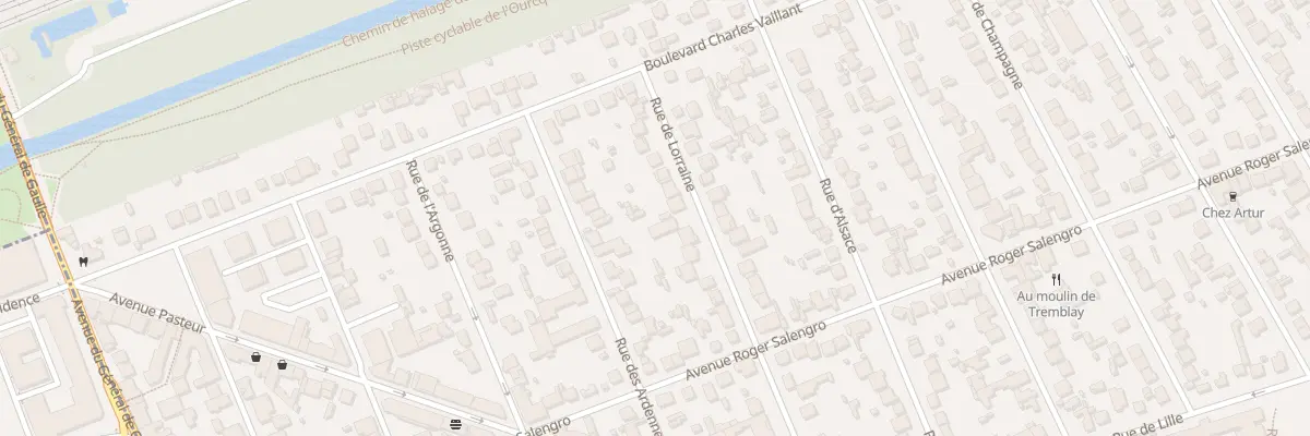 Plan du 16B Rue de Lorraine à Tremblay-en-France