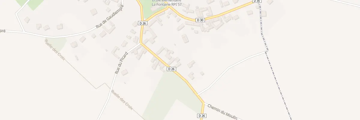 Plan du 5027 Rue de Saint-amand à Humbercamps