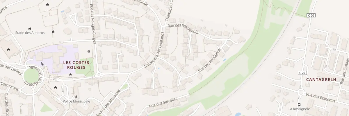 Plan du 3 Rue des Rossignols à Onet-le-Château