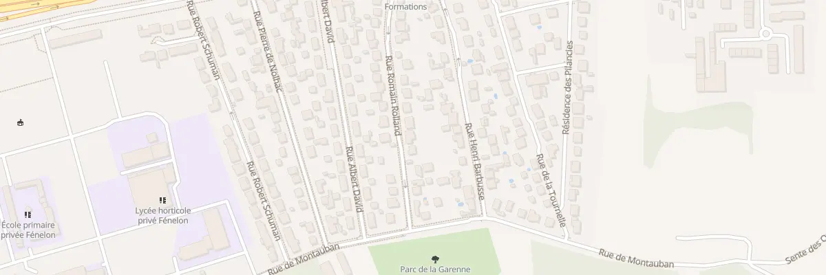 Plan du 23 Rue Romain Rolland à Vaujours